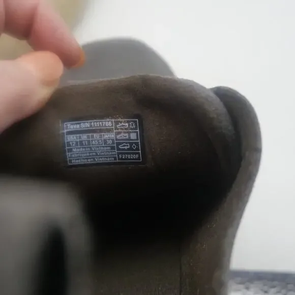 NEW Teva Men's 12 Canyon Life Leather Loafer Tie Up Shoes Dark Gull Grey - Picture 10 of 12